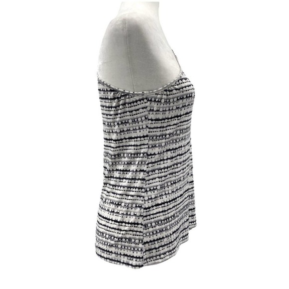 CATO Geometric One-Shoulder Draped Sleeveless Top - Picture 5 of 8